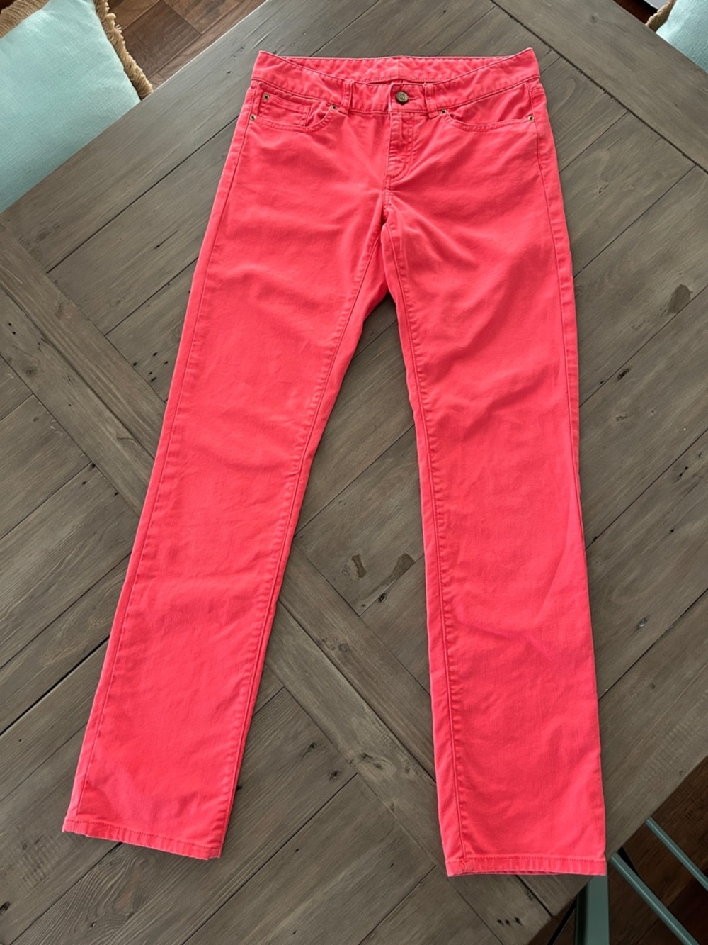 Lilly Pulitzer Orange Jeans Denim Size 6 - Picture 6 of 9